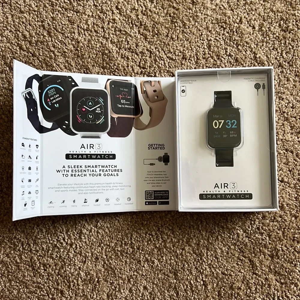 NEW iTouch Wearables Air 3 Smart Watch
